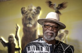 South African actor, director and playwright John Kani smiles during a photocall ahead South Africa’s premiere of Disney’s “Mufasa, the Lion King” in Johannesburg. AFP/Marco Longari