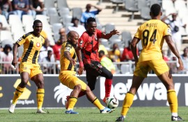Kaizer Chiefs took on TS Galaxy. BackpagePix/Muzi Ntombela