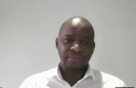 Lucky Charles Mohalaba from the Department of Justice and Constitutional Development