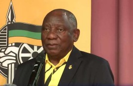 ANC president Cyril Ramaphosa