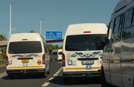 File: Taxis heading along the N2 highway in Cape Town. GettyImages/UCG