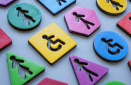 File: Different colourful figurines as concept of inclusion and diversity. GettyImages/designer491