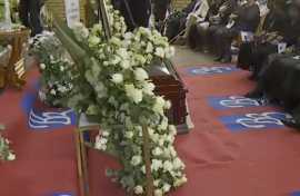 Doc Shebeleza's funeral.