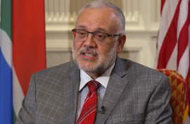South Africa's newly appointed ambassador to the United States, Ebrahim Rasool / eNCA