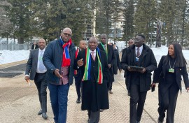 During an address at the WEF president Cyril Ramaphosa said through South Africa’s G20 presidency the country will demonstrate its unwavering commitment to global solidarity, equality and sustainability.