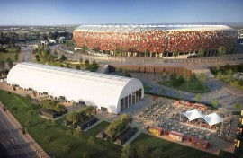 The Dome, now the largest dedicated live entertainment venue in South Africa. Supplied