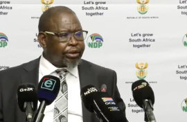 Minister of finance Enoch Godongwana