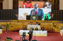 President Cyril Ramaphosa will deliver the 2025 SONA on Thursday. Jeffrey Abrahams/Gallo Images via Getty Images