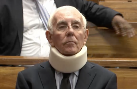 Michael Lomas in court.