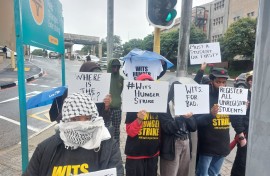 wits hunger protest. Hloni Mthimkhulu