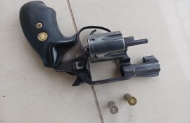 One of the recovered firearms. Supplied