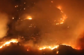 table mountain fires