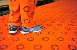 File: A prisoner with Correctional Services printed material. GettyImages/Nigel Jared