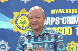 Police minister Senzo Mchunu