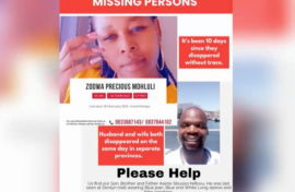 Aserie Ndlovu and Zodwa Mdhluli