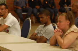 Kelly Smith and her co-accused.