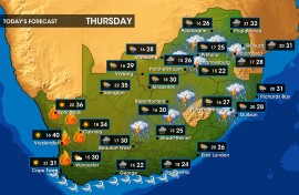 Weather forecast - 13 March 2025