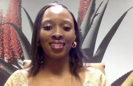 Youth in Business South Africa President, Thabile Msibi 