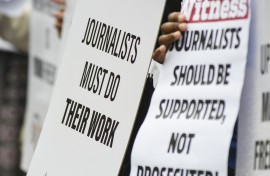 File: Participants of a SANEF picket. Gallo Images/Darren Stewart