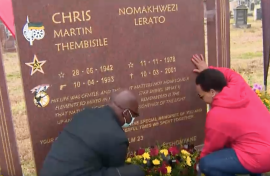Chris Hani's grave