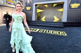 Florence Pugh attends the World Premiere of Marvel Studios' "Thunderbolts*" at Dolby Theatre in Hollywood. Alberto E. Rodriguez/Getty Images for Disney/AFP