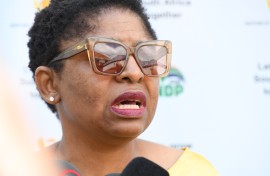Minister in the Presidency, Khumbudzo Ntshavheni. Gallo Images/Frennie Shivambu