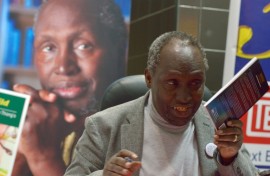 Kenyan Author Ngugi wa Thiong'o 