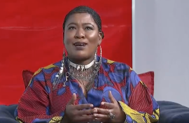 Musician Thandiswa Mazwai.