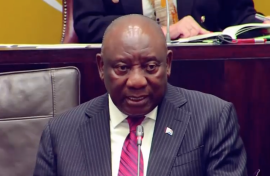 President Cyril Ramaphosa.  