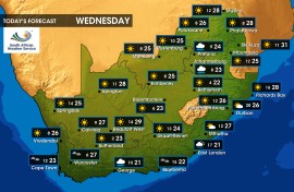 Weather forecast - 7 May 2025