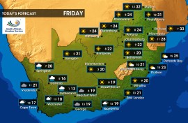 Weather forecast - 30 May 2025