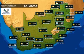 Weather forecast - 31 May 2025