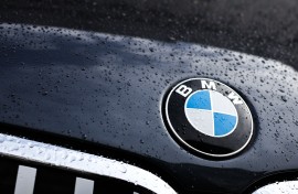 BMW emblem and trademark kidney grill. Jakub Porzycki/NurPhoto via AFP