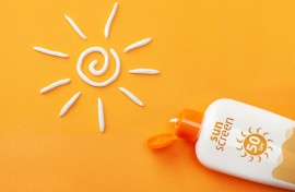 File: Plastic bottle of sun protection. GettyImages/ADragan