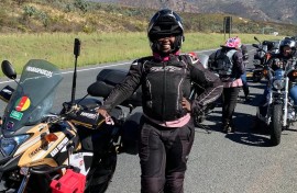 Omolewa Adesuyi - Female biker from Nigeria