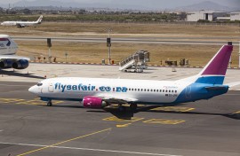 File: A FlySafair plane on a runway. Gallo Images/Jacques Stander