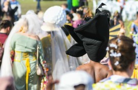 File: Fashion contestants during Durban July. Darren Stewart/Gallo Images via Getty Images