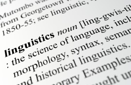 File: The definition of linguistics. GettyImages/Andrey Prokhorov