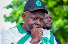 John Hlophe in MK party regalia