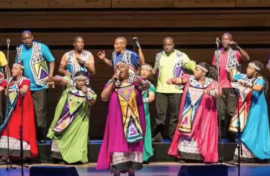 The Soweto Gospel Choir.