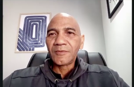 Abie Isaacs, Chairperson of the Cape Flats Safety Forum