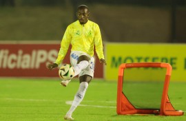 Mamelodi Sundowns striker Peter Shalulile. 