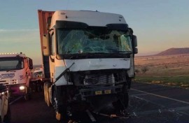Four people were killed in a horror crash on the N3. A truck collided with a taxi