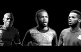 Khayelihle Msomi, Mongezi Jwara and Mlamuli Ngeleka - Nzimakwe players