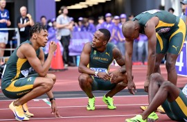 Team SA men 400x1m relay