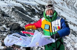 Angela Yeung, an activist, mountaineer and philanthropist has climbed Mount Everest dedicating the climb to survivors of GBV