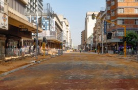 Phase 1 of the Lilian Ngoyi Street Rehabilitation Project has been completed. Gallo Images/Sharon Seretlo