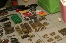 guns found in Mitchell's Plain