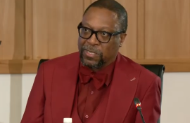 Evidence leader Advocate Terry Motau / eNCA 