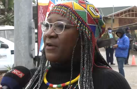 Walter Sisulu University spokesperson Yonela Tukwayo  / eNCA 